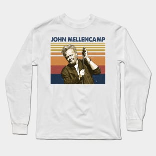 John Country Mellencamp Vintage Retro Long Sleeve T-Shirt